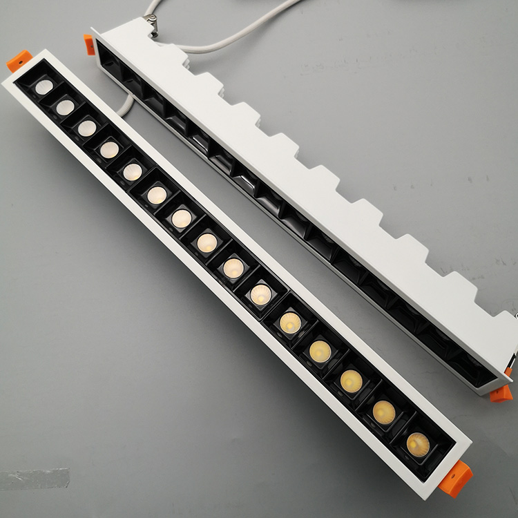 30W COB LED Linear Down Light High CRI High Quality Commercial Lighting