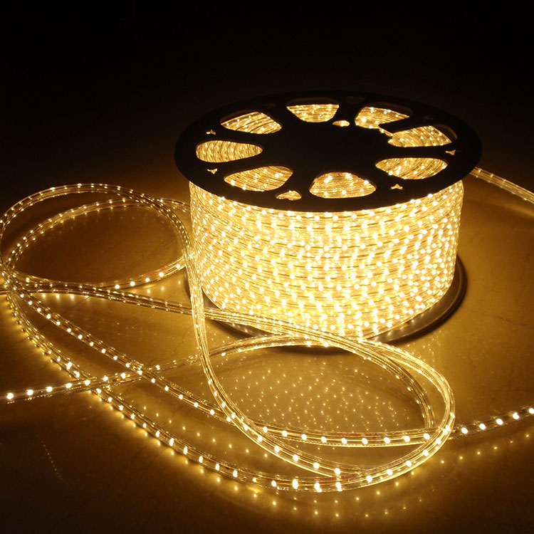 6000K Double Row Super-Adhesive LED Lights Full Set High Voltage LED Rope Lights