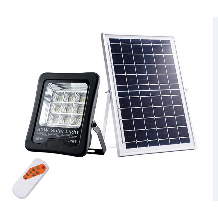 Led Solar Flood Light with Solar Panel