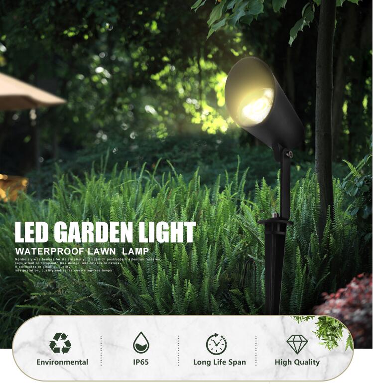 World-Dawn New Arrival Outdoor Lighting IP65 LED Spotlight Garden Lawn Lamp Factory Prices