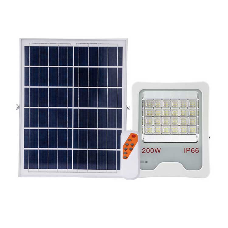 Led Solar Flood Light with Solar Panel