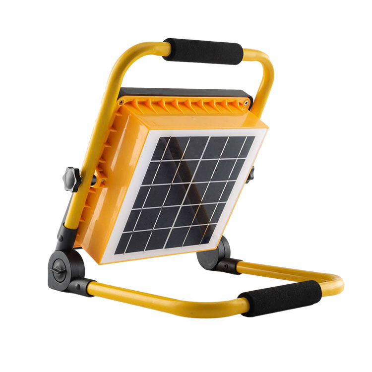 Long Discharge Time High Capacity Portable LED Solar Flood Light