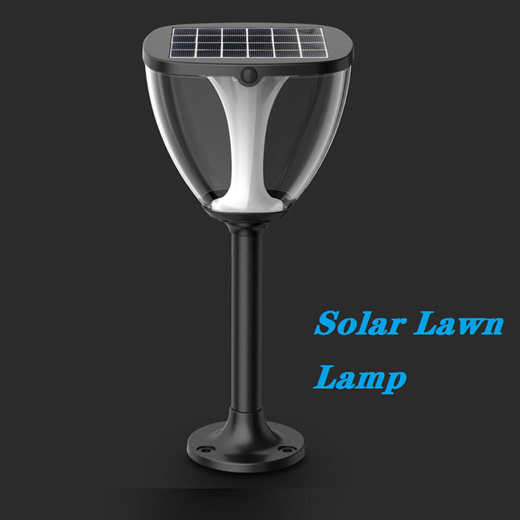 Outdoor Garden Solar Pillar Light