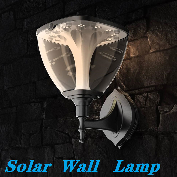 Outdoor Garden Solar Pillar Light