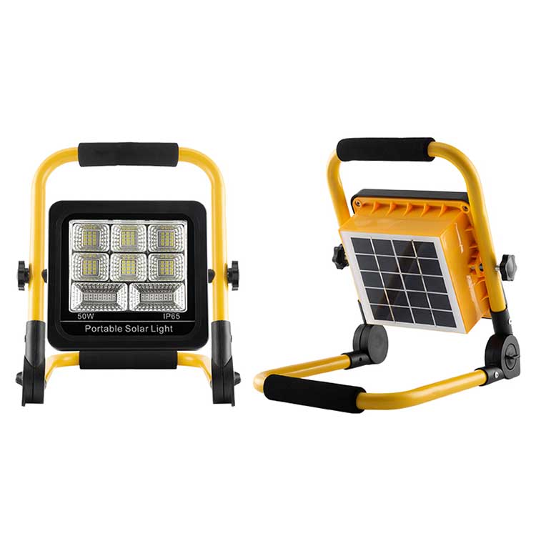 Energy Saving Portable All In One Solar Floodlight