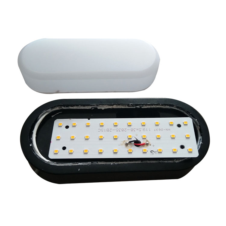 IP65 Outdoor Lights Oval LED Bulkhead Light