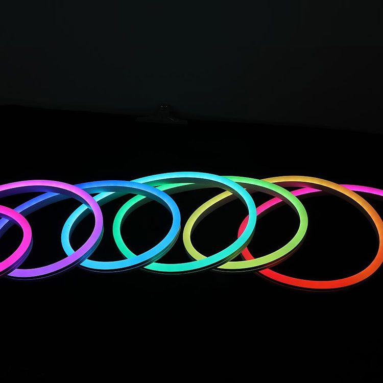 Red Color Silicone Neon Flex 25mm 10mm Cutting LED Neon Flex