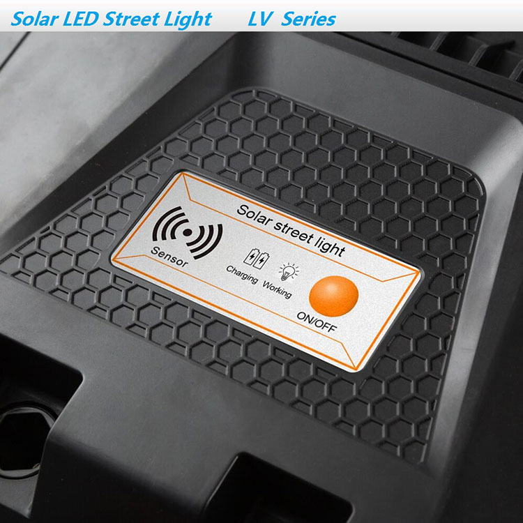300W Radar Sensor LED Solar Street Light