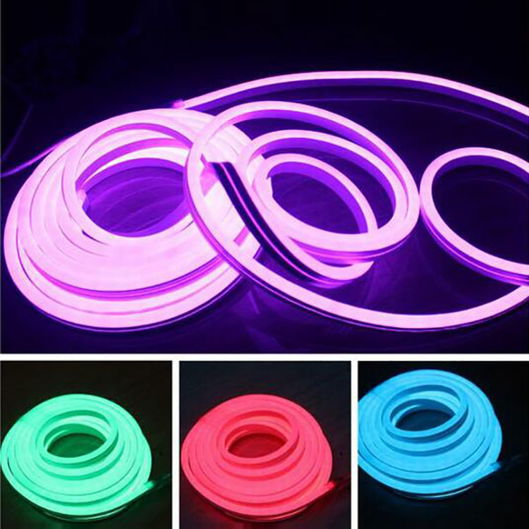 AC230V SMD5050/2835 RGB Flex LED Neon Small Size Silicon PVC Neon Flex