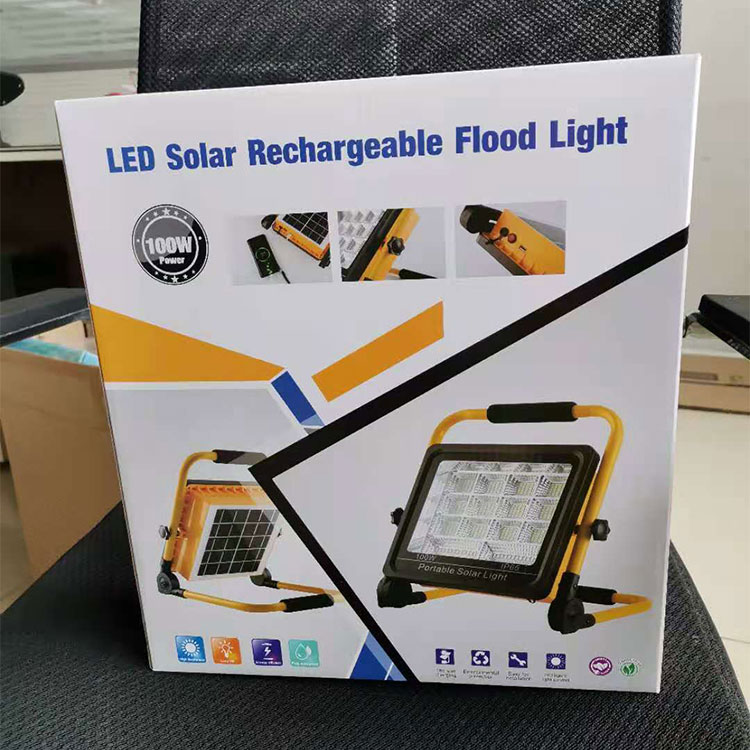 Camping Village Outdoor LED Portable Solar Floodlight