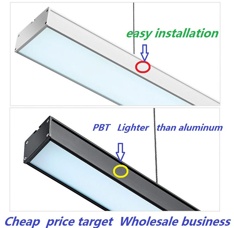 LED Office Light Linear Chandelier