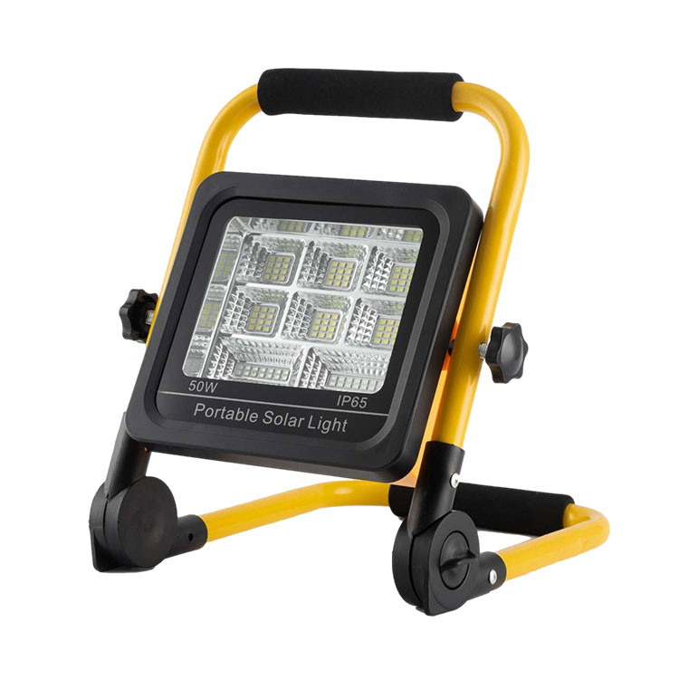 Portable IP65 Camping Fishing Integrated Solar LED Flood Light