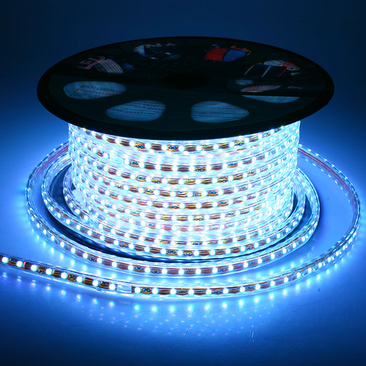 6000K Double Row Super-Adhesive LED Lights Full Set High Voltage LED Rope Lights