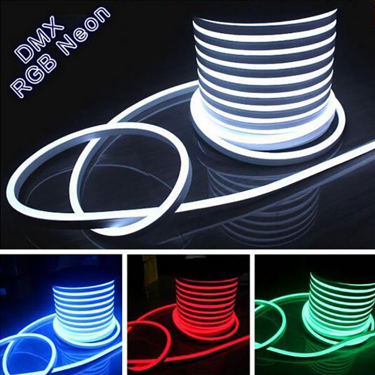 AC230V SMD5050/2835 RGB Flex LED Neon Small Size Silicon PVC Neon Flex