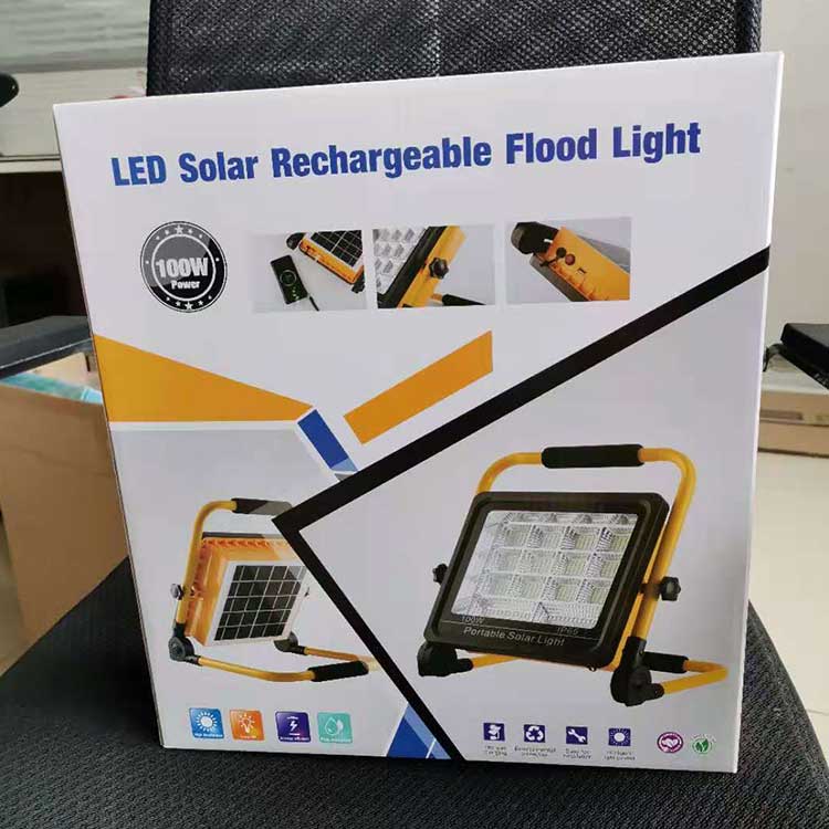 Energy Saving Portable All In One Solar Floodlight