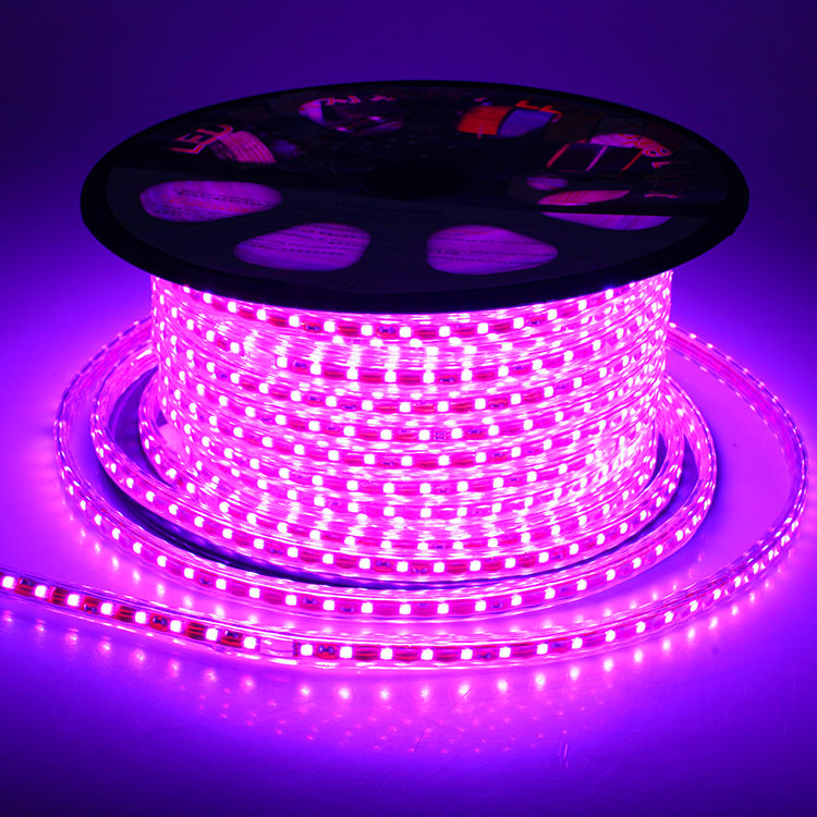 6000K Double Row Super-Adhesive LED Lights Full Set High Voltage LED Rope Lights