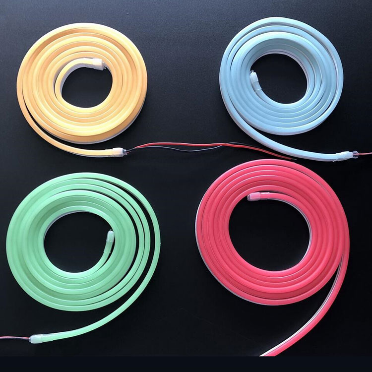 Red Color Silicone Neon Flex 25mm 10mm Cutting LED Neon Flex