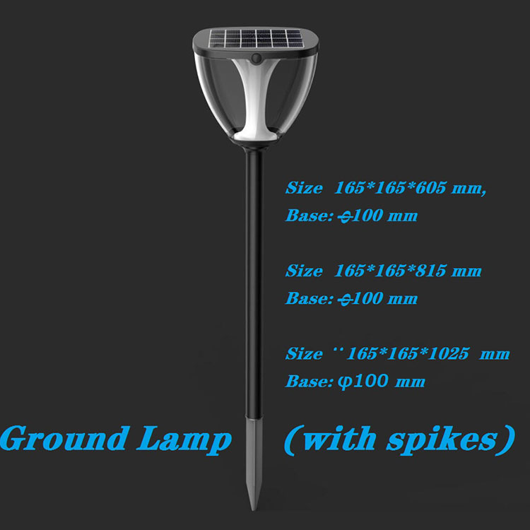 Wireless Monocrystalline Solar Garden Light