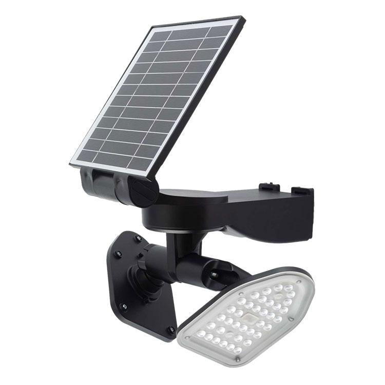 Lighting Button Control LED Solar Garden light Wall Lamp