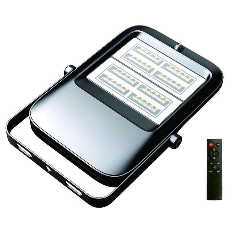 Camping Remote Control 200W LED Solar Portable Flood Light