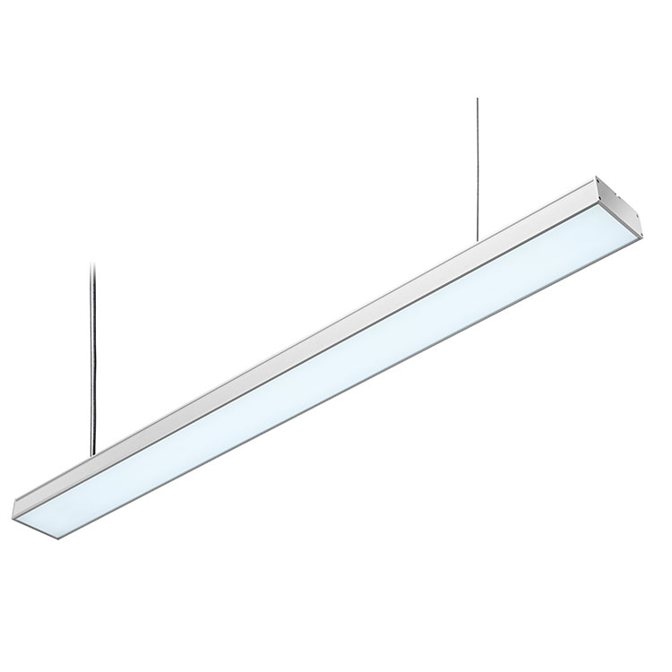 Office Library Linear LED Suspended Chandelier Light