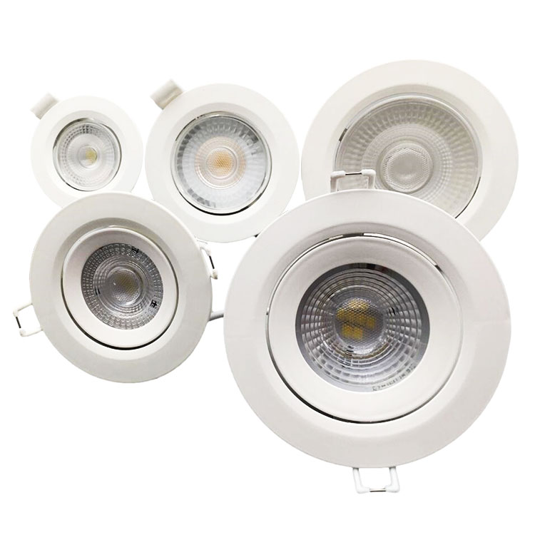 PBT 38 Degree Small LED Square Recessed Adjustable LED Spotlight