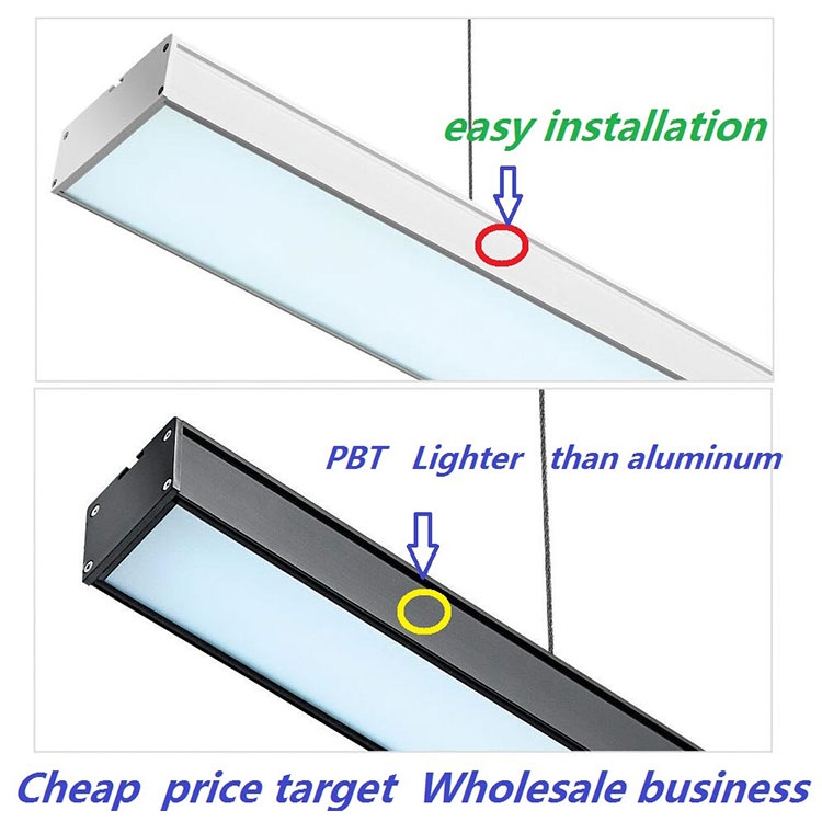 PBT Housing Linear Chandelier